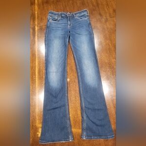 Hollister Navy Bootcut Women's Jeans 5 Long
